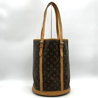 Pre-owned Louis Vuitton Brown Monogram Canvas Tote Bag ()