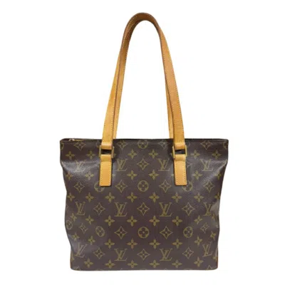 Pre-owned Louis Vuitton Brown Monogram Canvas Tote Bag ()