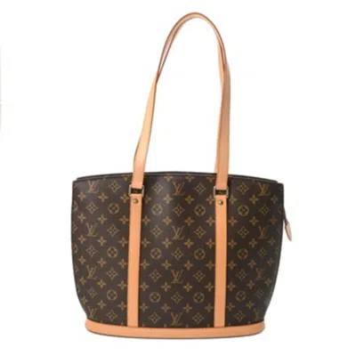 Pre-owned Louis Vuitton Brown Monogram Canvas Tote Bag ()