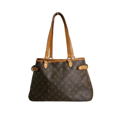 Pre-owned Louis Vuitton Brown Monogram Canvas Tote Bag ()
