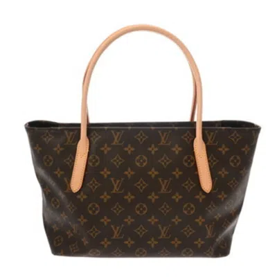 Pre-owned Louis Vuitton Brown Monogram Canvas Tote Bag ()