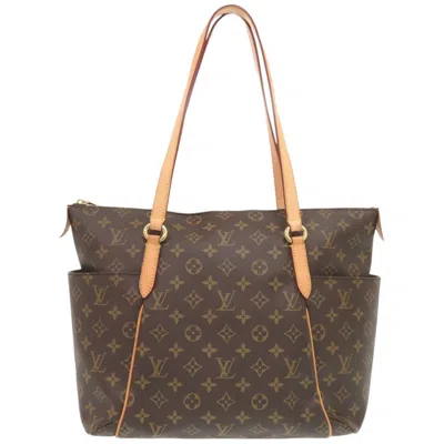Pre-owned Louis Vuitton Brown Monogram Canvas Tote Bag ()