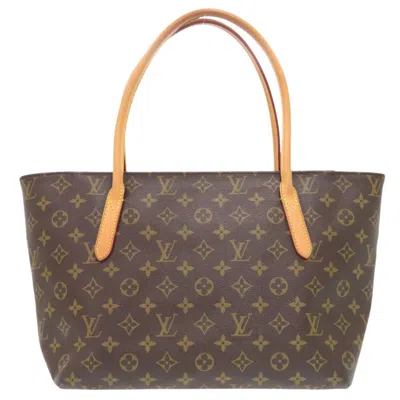 Pre-owned Louis Vuitton Brown Monogram Canvas Tote Bag ()