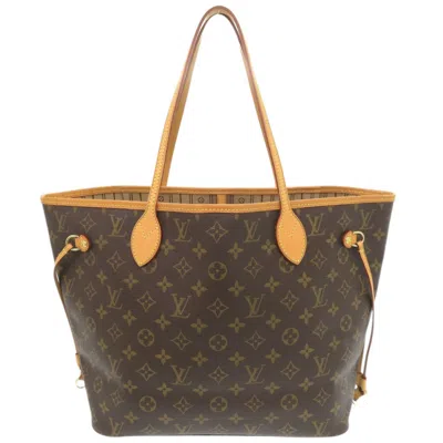 Pre-owned Louis Vuitton Brown Monogram Canvas Tote Bag ()