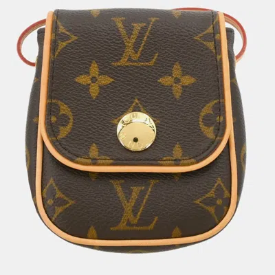 Pre-owned Louis Vuitton Monogram Pochette Cancun Shoulder Bag