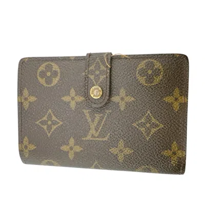 Pre-owned Louis Vuitton Brown Monogram Canvas Wallet (bi-fold) ()