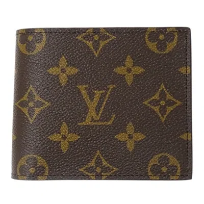 Pre-owned Louis Vuitton Brown Monogram Canvas Wallet (bi-fold) ()