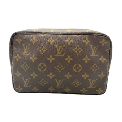 Pre-owned Louis Vuitton Brown Monogram Clutch Bag Pouch ()