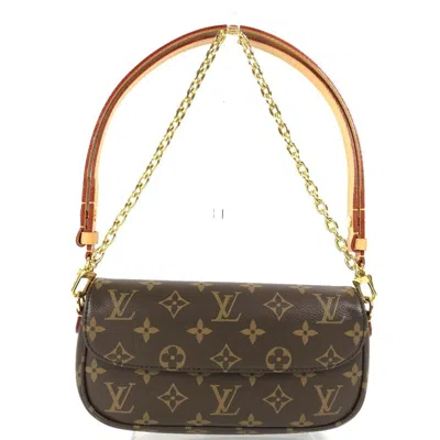 Pre-owned Louis Vuitton Brown Monogram Clutch Bag Shoulder Bag ()
