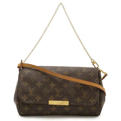 Pre-owned Louis Vuitton Brown Monogram Clutch Bag Shoulder Bag ()