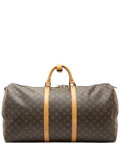 Pre-owned Louis Vuitton Brown Monogram Coated Canvas