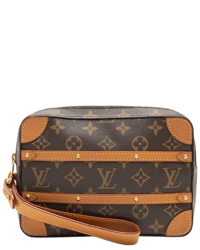 Louis Vuitton Brown Monogram Coated Canvas