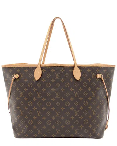 Louis Vuitton Brown Monogram Coated Canvas