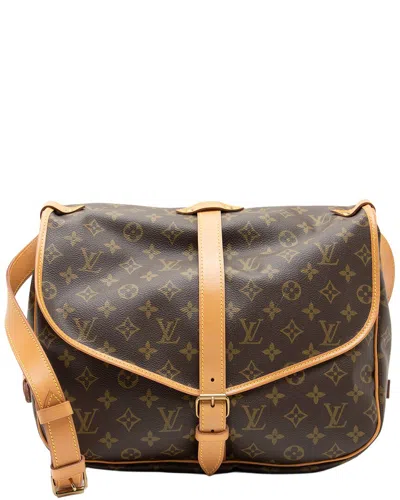 Louis Vuitton Brown Monogram Coated Canvas
