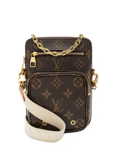 Louis Vuitton Brown Monogram Coated Canvas