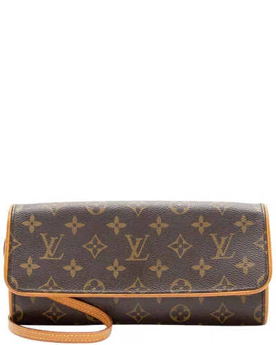 Louis Vuitton Brown Monogram Coated Canvas
