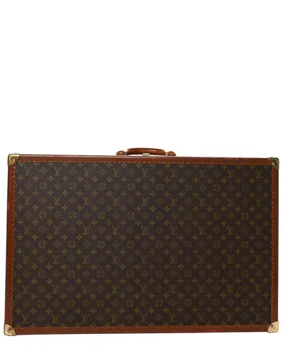 Pre-owned Louis Vuitton Brown Monogram Coated Canvas Alzer (authentic Pre-loved)