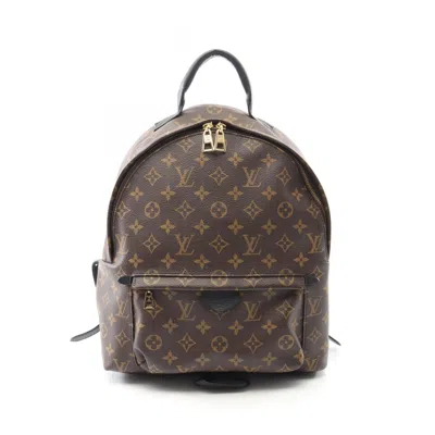 Pre-owned Louis Vuitton Brown Monogram Coated Canvas Backpack ()