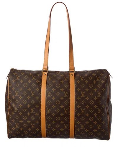 Pre-owned Louis Vuitton Brown Monogram Coated Canvas Flanerie 50 (authentic Pre-loved)