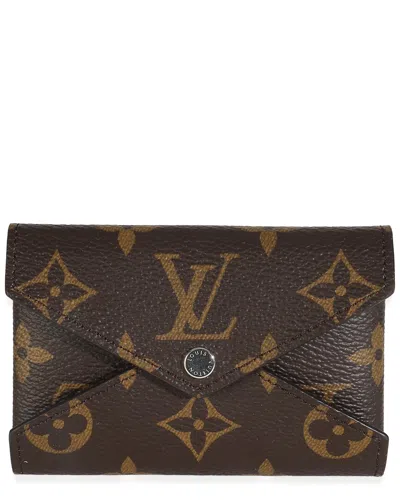 Pre-owned Louis Vuitton Brown Monogram Coated Canvas Kirigami Card Holder (authentic  Pre-loved)