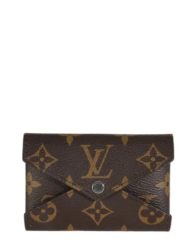 Pre-owned Louis Vuitton Brown Monogram Coated Canvas Kirigami Card Holder (authentic  Pre-loved)