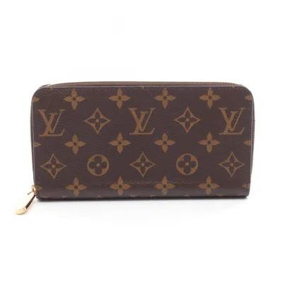 Pre-owned Louis Vuitton Brown Monogram Coated Canvas Long Wallet (bi-fold) ()