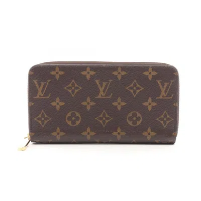 Pre-owned Louis Vuitton Brown Monogram Coated Canvas Long Wallet (bi-fold) ()