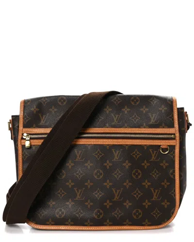 Pre-owned Louis Vuitton Brown Monogram Coated Canvas Messenger Bosphore (authentic Pre-  Loved)