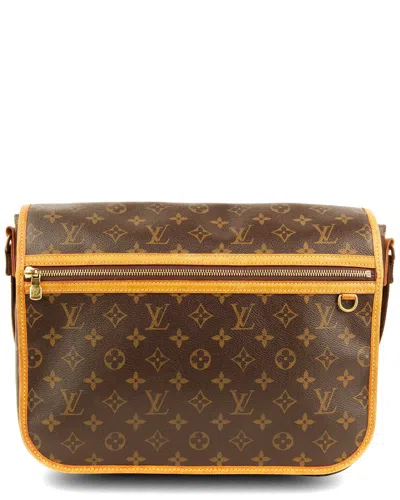 Pre-owned Louis Vuitton Brown Monogram Coated Canvas Messenger Bosphore (authentic Pre-loved)