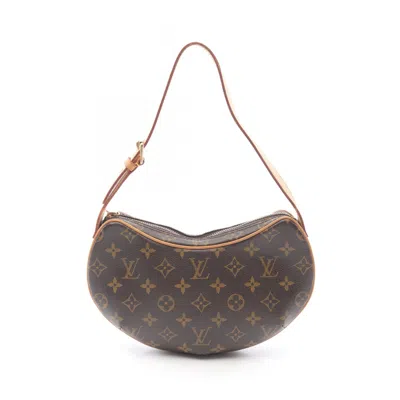 Pre-owned Louis Vuitton Brown Monogram Coated Canvas Pochette Shoulder Bag ()