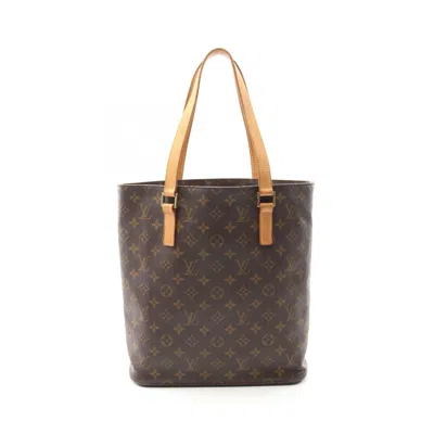 Pre-owned Louis Vuitton Brown Monogram Coated Canvas Pvc Leather Tote Bag ()