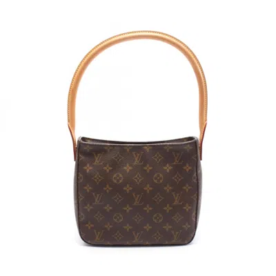 Pre-owned Louis Vuitton Brown Monogram Coated Canvas Shoulder Bag ()