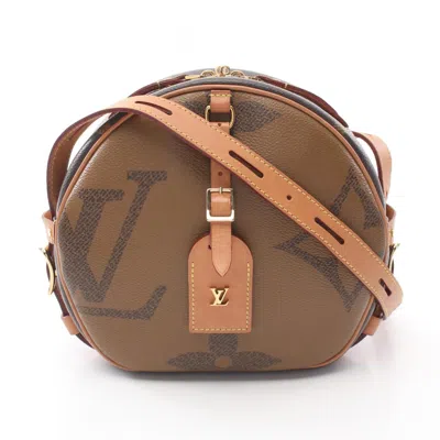 Pre-owned Louis Vuitton Brown Monogram Coated Canvas Shoulder Bag ()