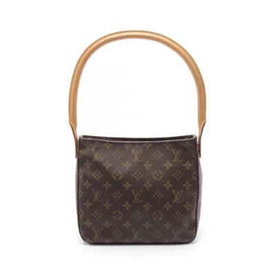 Pre-owned Louis Vuitton Brown Monogram Coated Canvas Shoulder Bag ()