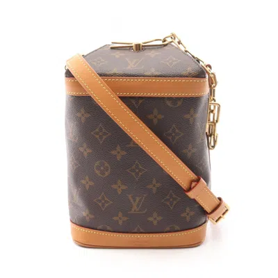 Pre-owned Louis Vuitton Brown Monogram Coated Canvas Shoulder Bag ()
