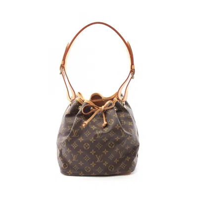 Pre-owned Louis Vuitton Brown Monogram Coated Canvas Shoulder Bag ()