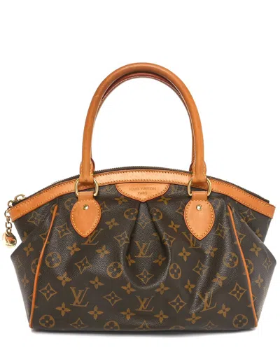 Pre-owned Louis Vuitton Brown Monogram Coated Canvas Tivoli Pm (authentic Pre-loved)