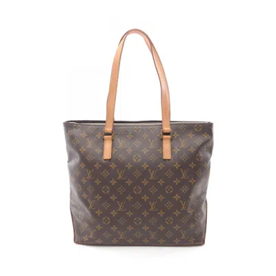 Pre-owned Louis Vuitton Brown Monogram Coated Canvas Tote Bag ()