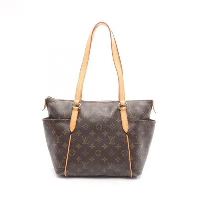 Pre-owned Louis Vuitton Brown Monogram Coated Canvas Tote Bag ()