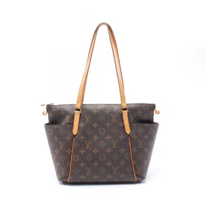 Pre-owned Louis Vuitton Brown Monogram Coated Canvas Tote Bag ()