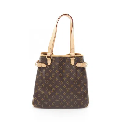 Pre-owned Louis Vuitton Brown Monogram Coated Canvas Tote Bag ()