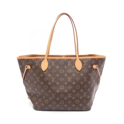 Pre-owned Louis Vuitton Brown Monogram Coated Canvas Tote Bag ()