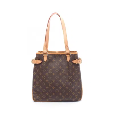 Pre-owned Louis Vuitton Brown Monogram Coated Canvas Tote Bag ()