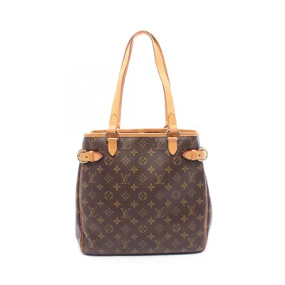 Pre-owned Louis Vuitton Brown Monogram Coated Canvas Tote Bag ()