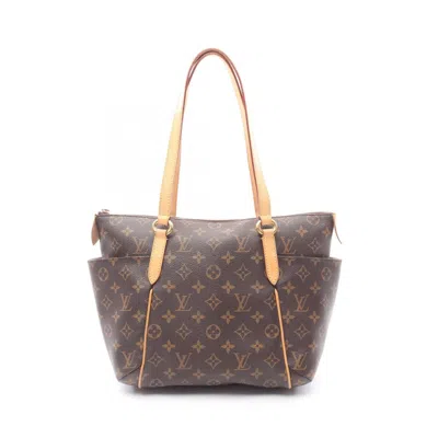 Pre-owned Louis Vuitton Brown Monogram Coated Canvas Tote Bag ()
