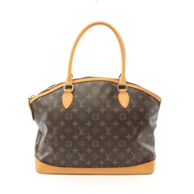 Pre-owned Louis Vuitton Brown Monogram Coated Canvas Tote Bag () In Brown, Monogram