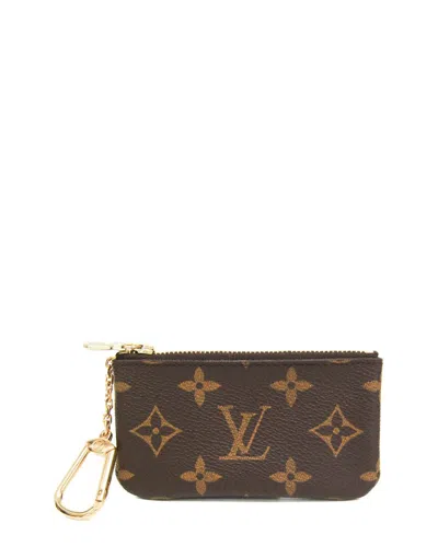 Pre-owned Louis Vuitton Brown Monogram Coin Purse (authentic Pre-loved)