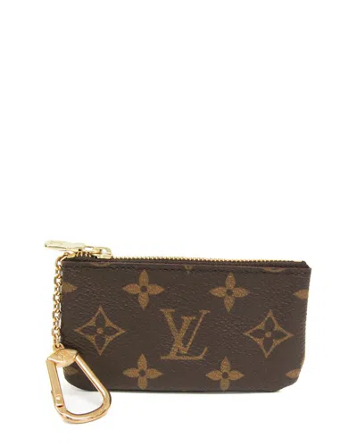 Pre-owned Louis Vuitton Brown Monogram Coin Purse (authentic Pre-loved)
