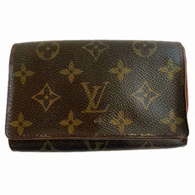 Pre-owned Louis Vuitton Brown Monogram Coin Purse/coin Case ()