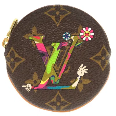 Pre-owned Louis Vuitton Brown Monogram Coin Purse/coin Case ()